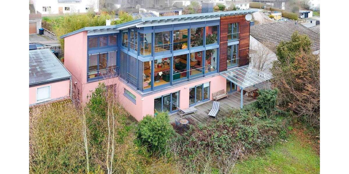 Ausblick - Licht - Natur - Privatsphäre - Ruhe: Architektenhaus mit außergewöhnlichem Grundriss 7 zimmer