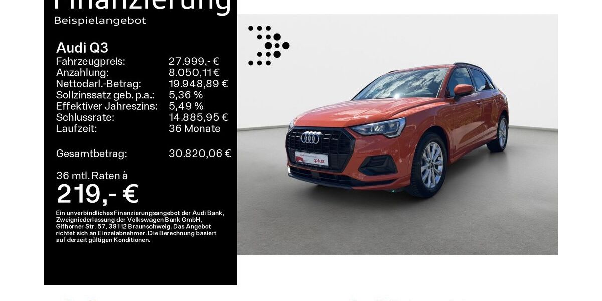 Audi Q3 63.400 km 26.839 &euro; Hanau 63452