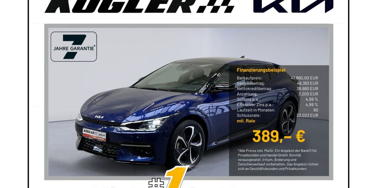 Kia EV6 14.350 km 41.860 &euro; Rosbach | Frankfurt Nord 61191