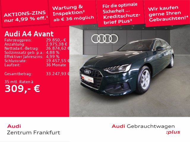 Audi A4 56.311 km 28.850 &euro; Frankfurt am Main 60314