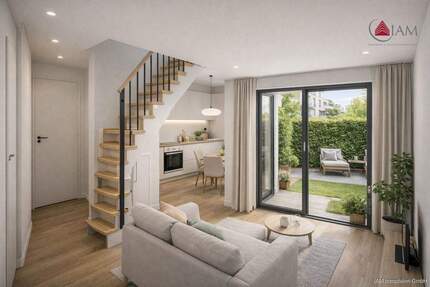 Urbanes Wohnen mit eigenem Garten und eigenem Zugang - 3-Zimmer-Maisonette in Toplage 3 zimmer