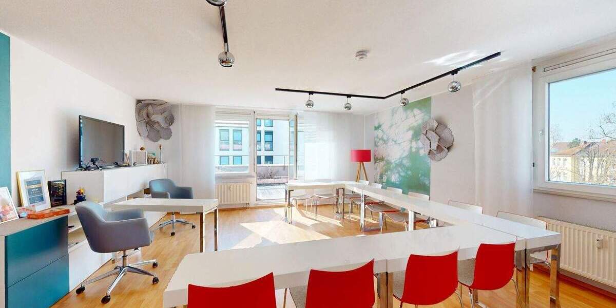 Etagenwohnung Darmstadt Darmstadt-West - 2 Zimmer, 78 m&sup2;, 329.000&euro; | Angebot:25676376