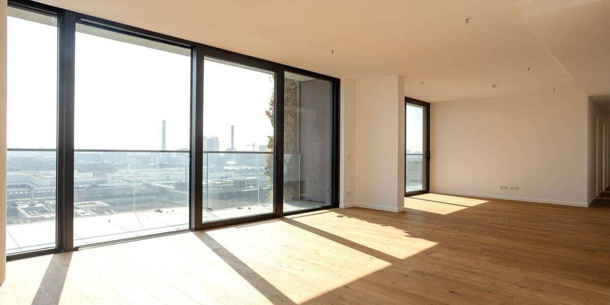 EDEN Erstbezug! Spektakuläre Fünf-Zimmer-Wohnung mit grandiosem Skylineblick 5 zimmer