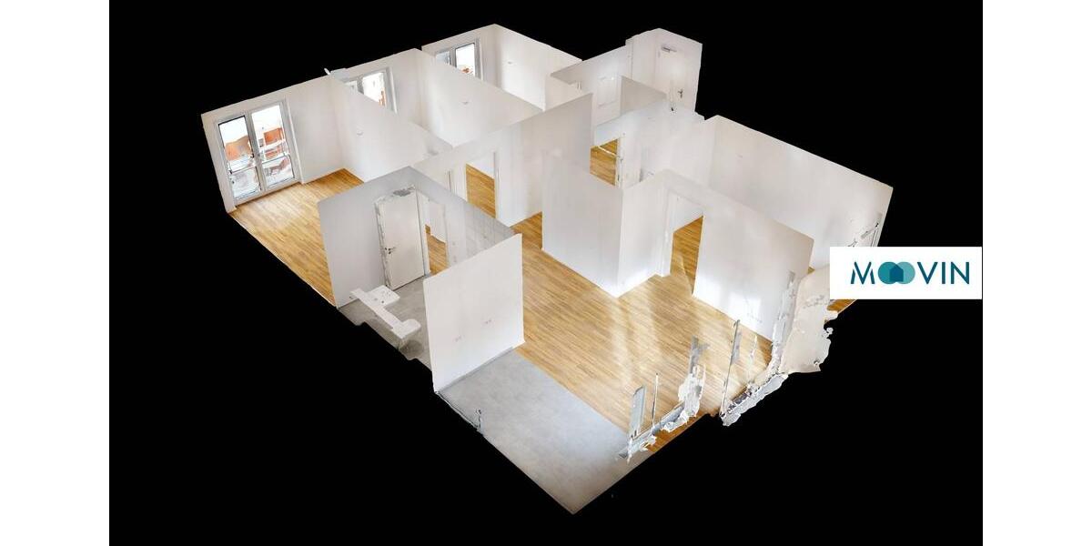 Fairmieten-Schein notwendig! ERSTBEZUG: Großzügige 5-Zi.-Whg. mit Balkon, Walk-In Dusche und viel Tageslicht 5 zimmer