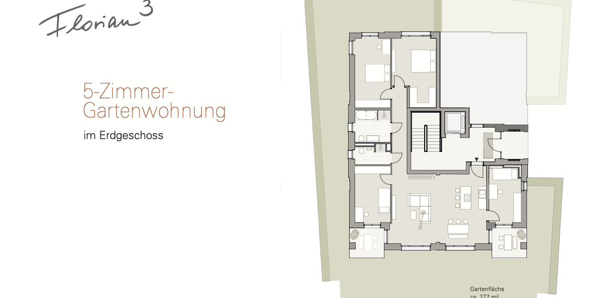 Etagenwohnung Frankfurt am Main Bergen-Enkheim - 5 Zimmer, 128 m&sup2;, 950.000&euro; | Angebot:23956061