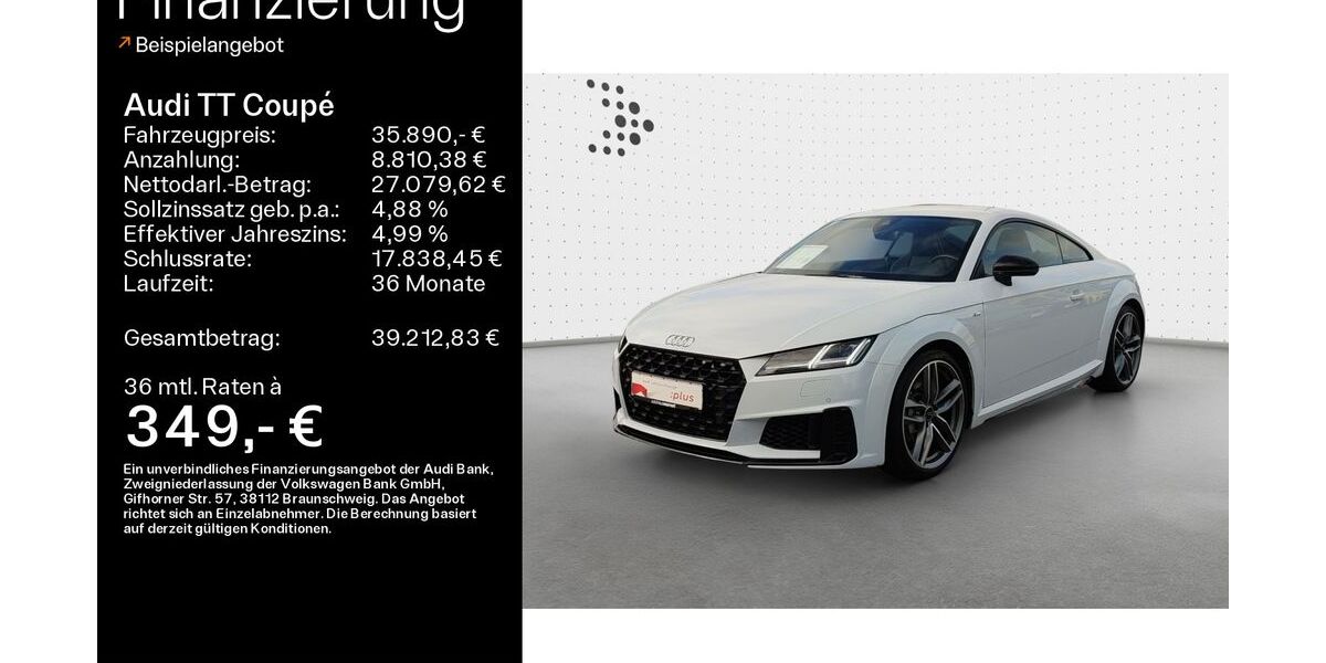 Audi TT 35.314 km 33.890 &euro; Königstein/Ts. 61462