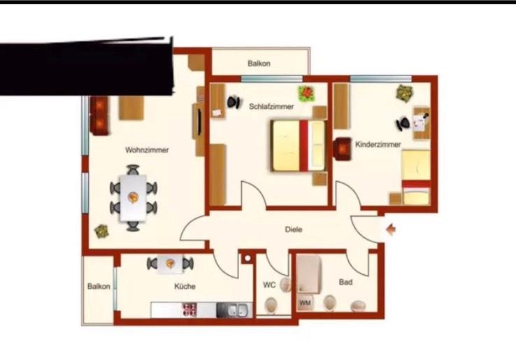 Etagenwohnung Hanau Kesselstadt - 3 Zimmer, 97 m&sup2;, 259.000&euro; | Angebot:26957224