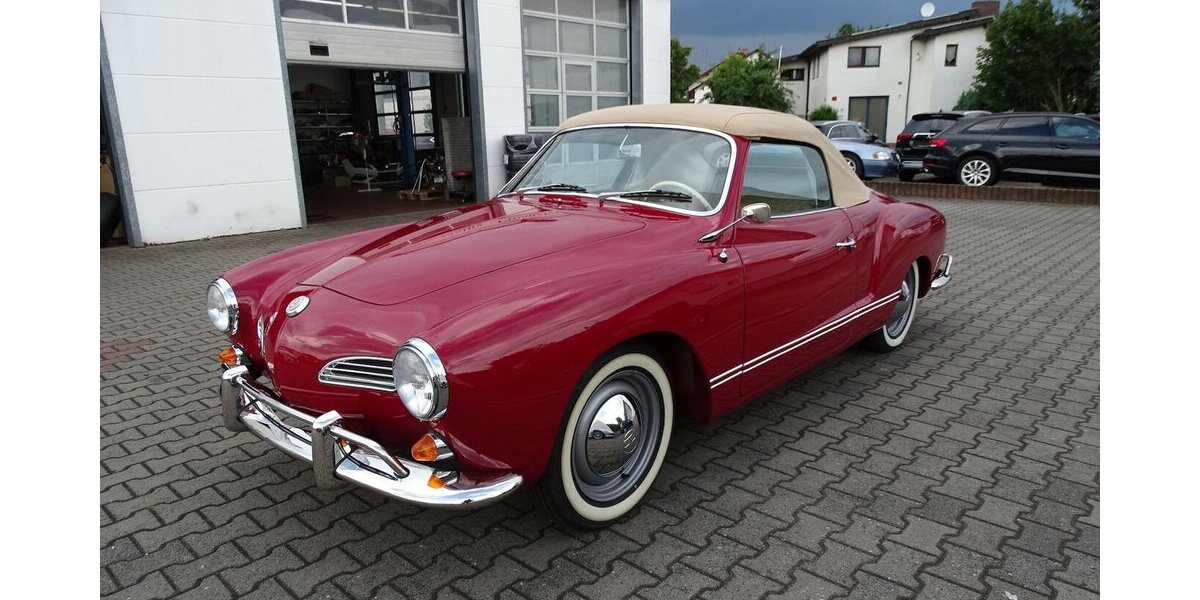 VW Karmann Ghia Cabrio vollständig restauriert 1.200 km 56.990 &euro; Rodgau 63110