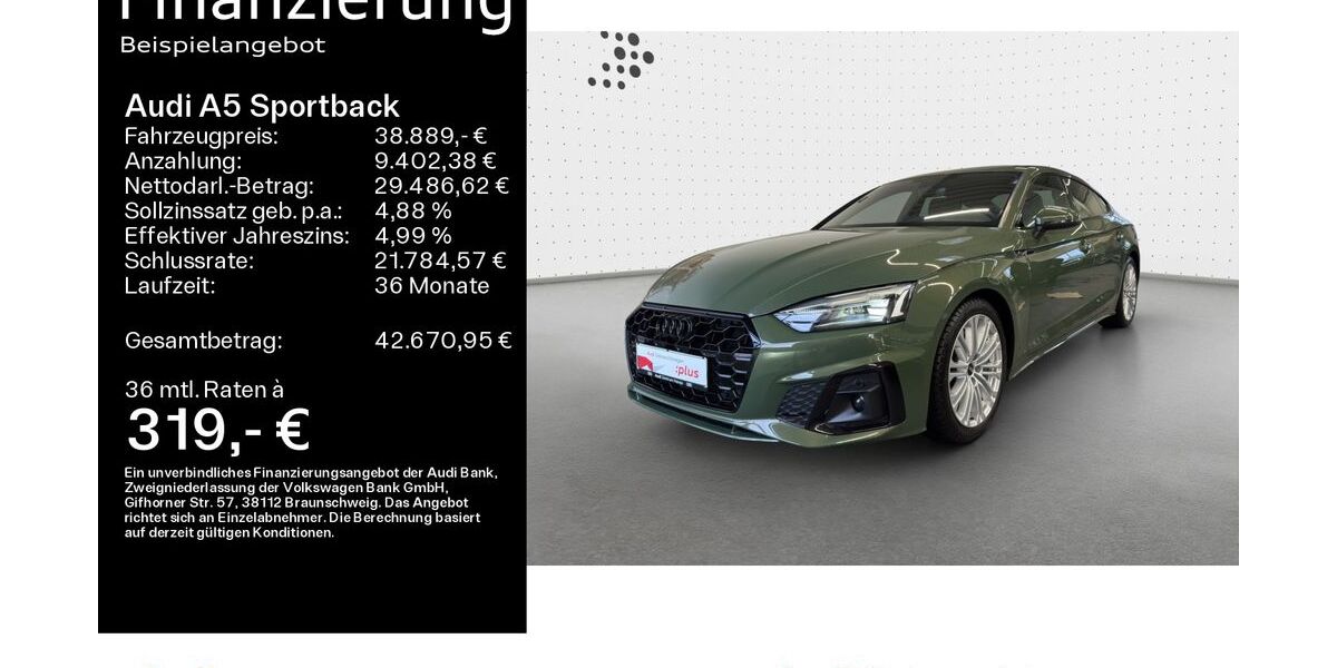 Audi A5 35.200 km 35.889 &euro; Hanau 63452
