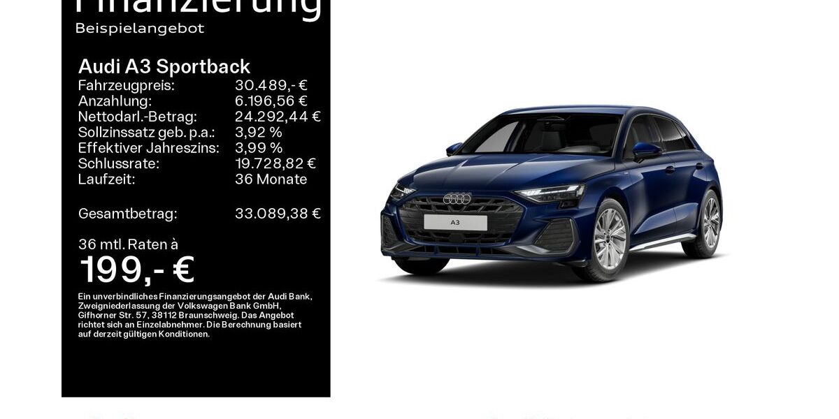 Audi A3 26.500 km 30.199 &euro; Hanau 63452