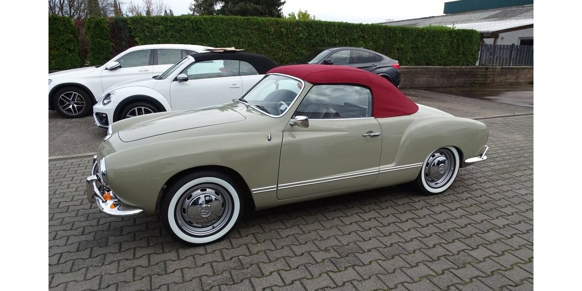 VW Karmann Ghia Cabrio vollständig restauriert 1.200 km 59.900 &euro; Rodgau 63110