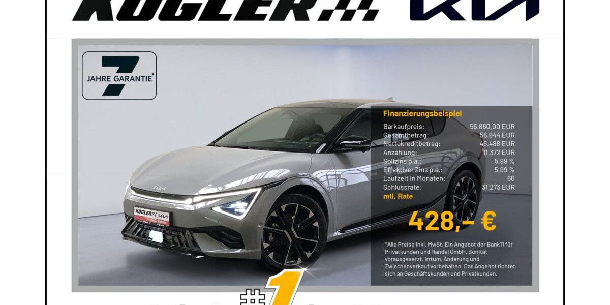 Kia EV6 10.000 km 56.860 &euro; Rosbach | Frankfurt Nord 61191