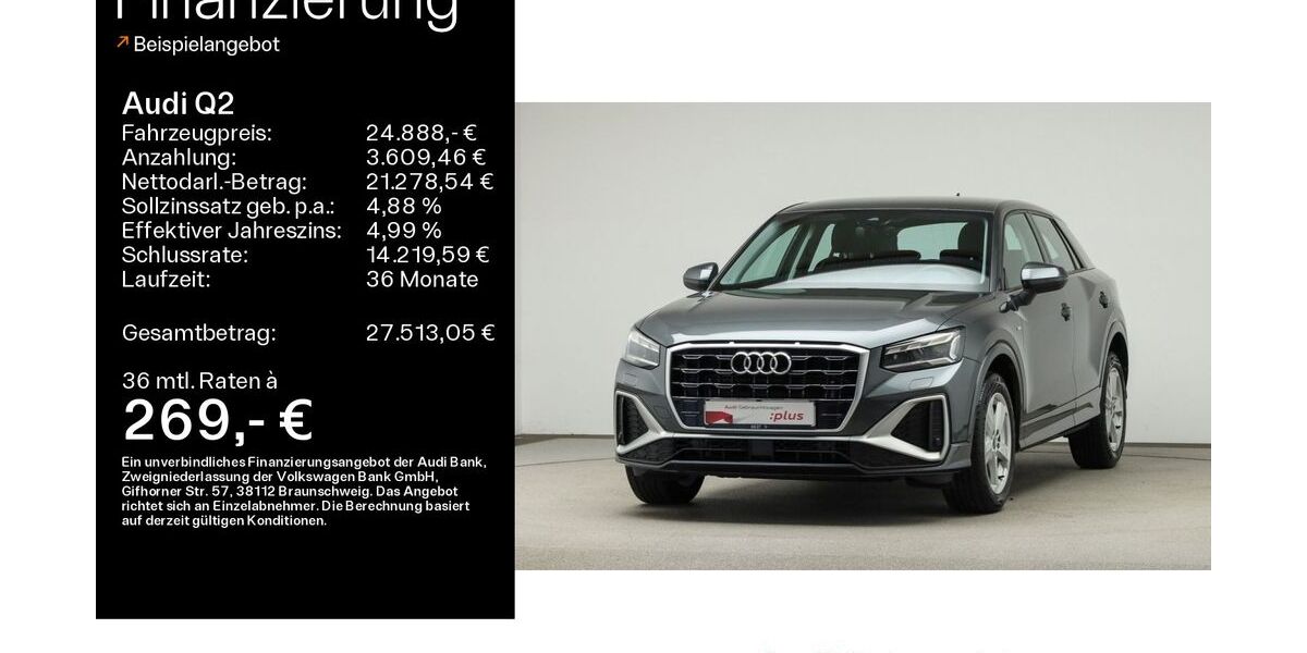 Audi Q2 69.200 km 24.488 &euro; Mühlheim 63165