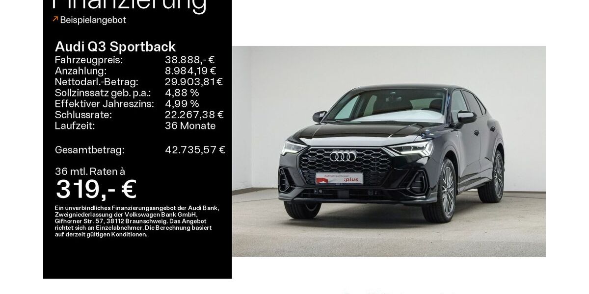Audi Q3 27.300 km 38.888 &euro; Mühlheim 63165