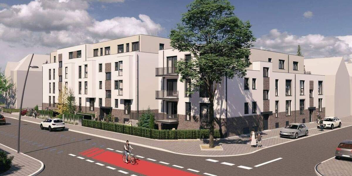 Etagenwohnung Offenbach am Main Bürgel - 2 Zimmer, 50 m&sup2;, 273.020&euro; | Angebot:26919849