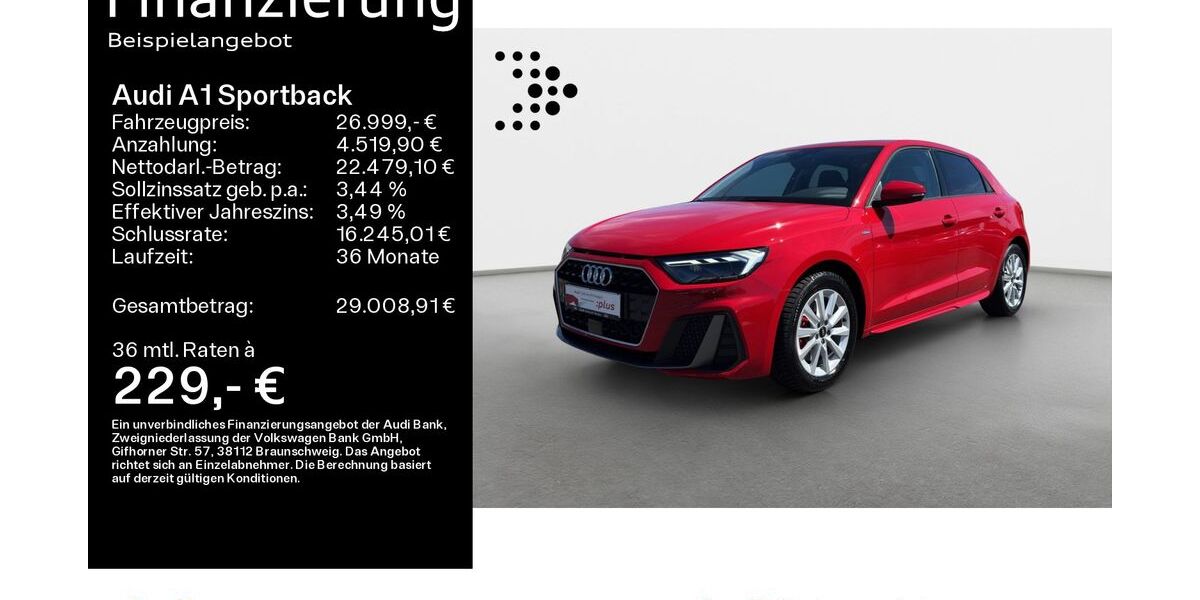 Audi A1 4.400 km 26.799 &euro; Hanau 63452