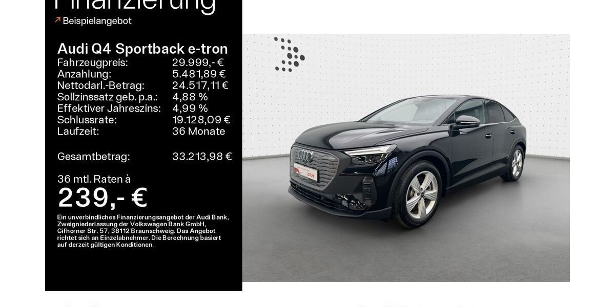 Audi Q4 e-tron 47.700 km 29.999 &euro; Hofheim 65719
