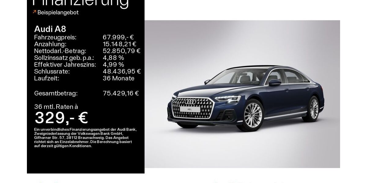 Audi A8 28.295 km 65.999 &euro; Hofheim 65719