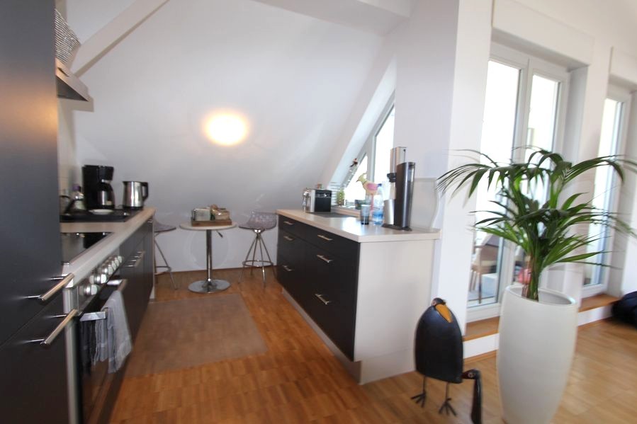 albero:) Exklusives Dachgeschoss mit Ateliercharakter im denkmalgeschützten Yorkhof (Baujahr 1902) - Etagenwohnung Hanau Lamboy | Angebot:25131032