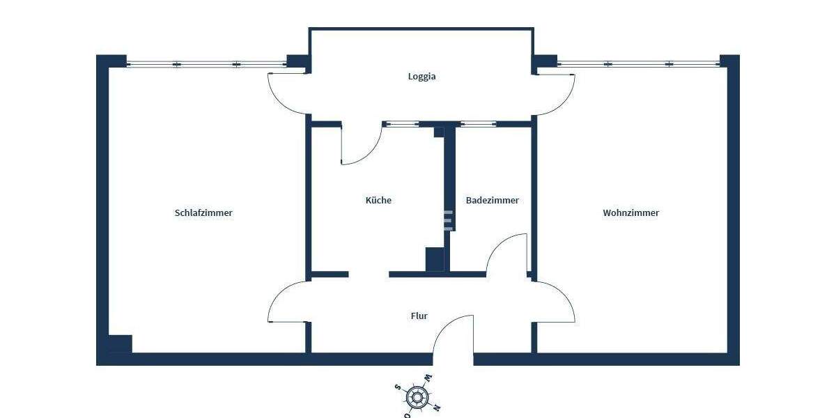Ab 1.12. freie, moderne 2-Zimmer-Wohnung mit Balkon und Garage in Gravenbruch 2 zimmer