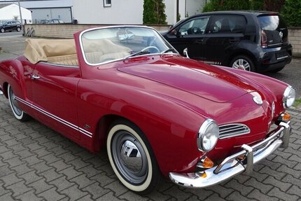 VW Karmann Ghia Cabrio vollständig restauriert