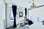 AS ImmobilieN: Furnished 3 BR 2 bath end-terrace house, fitted kitchen, home-cinema, terrace yard