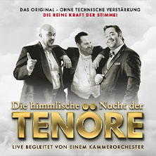 Himmlische Nacht der Tenöre - Das Original - Live und ohne technische Verstärkung 23.01.2026 Dankeskirche