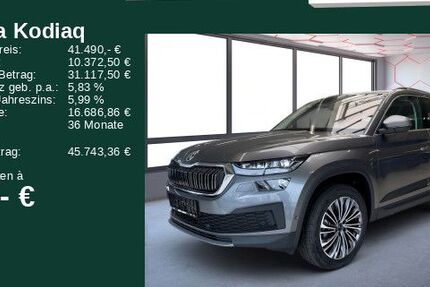 Skoda Kodiaq 31.900 km 41.490 &euro; Rödermark 63322