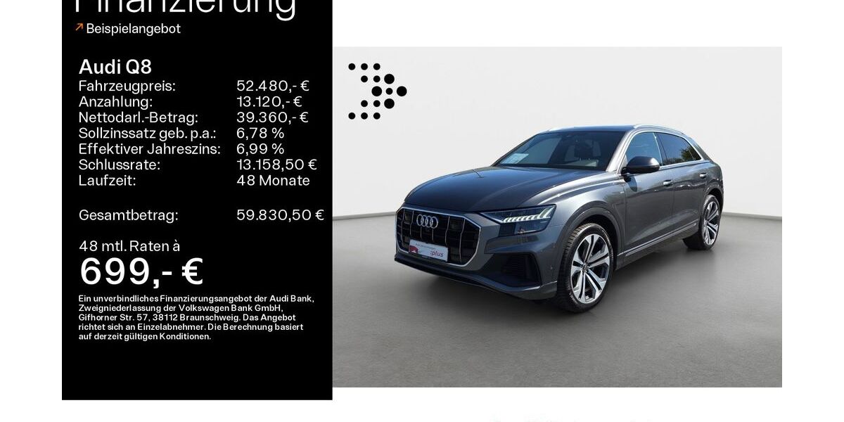 Audi Q8 70.818 km 51.890 &euro; Bad Nauheim 61231