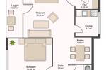 Etagenwohnung Offenbach Bieber - 2 Zimmer, 65 m&sup2;, 850&euro; | Angebot:26909431