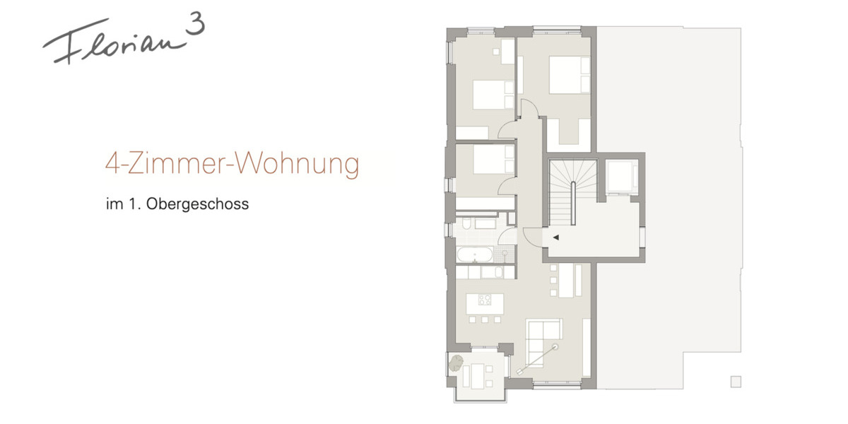 Etagenwohnung Frankfurt am Main Bergen-Enkheim - 4 Zimmer, 91 m&sup2;, 685.000&euro; | Angebot:25799441