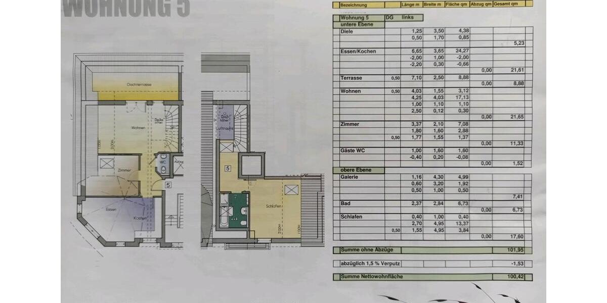 Dachgeschoßwohnung Obertshausen - 3.5 Zimmer, 100 m&sup2;, 499.000&euro; | Angebot:26959512