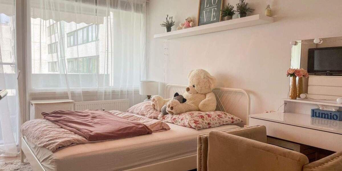 Etagenwohnung Frankfurt am Main Oberrad - 2 Zimmer, 62 m&sup2;, 264.000&euro; | Angebot:25065456