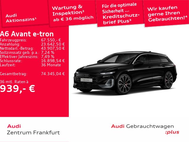 Audi A6 e-tron 10.602 km 67.550 &euro; Frankfurt am Main 60314