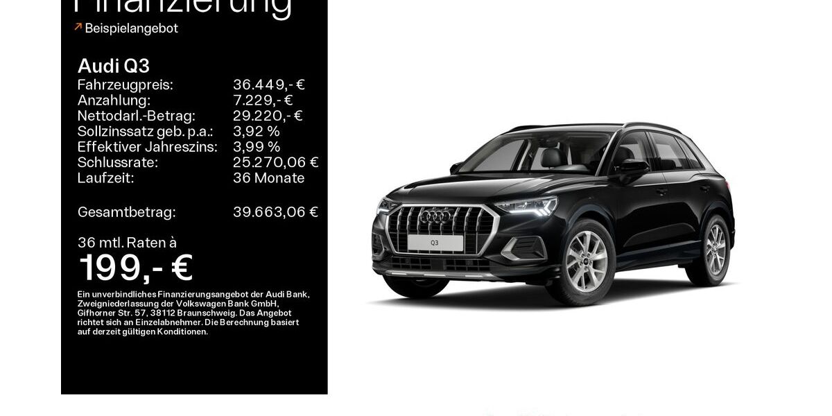 Audi Q3 20.500 km 34.449 &euro; Mühlheim 63165