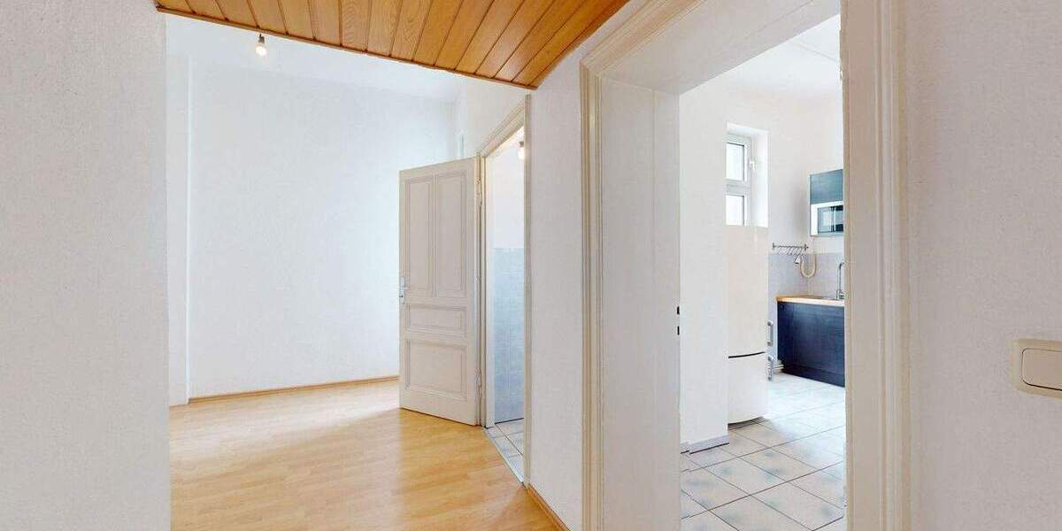 Einzigartige Zwei-Zimmer-Wohnung im Stilaltbau nahe der Berger Straße 2 zimmer