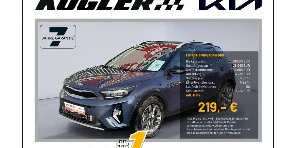Kia Stonic 22.470 km 23.860 &euro; Rosbach | Frankfurt Nord 61191