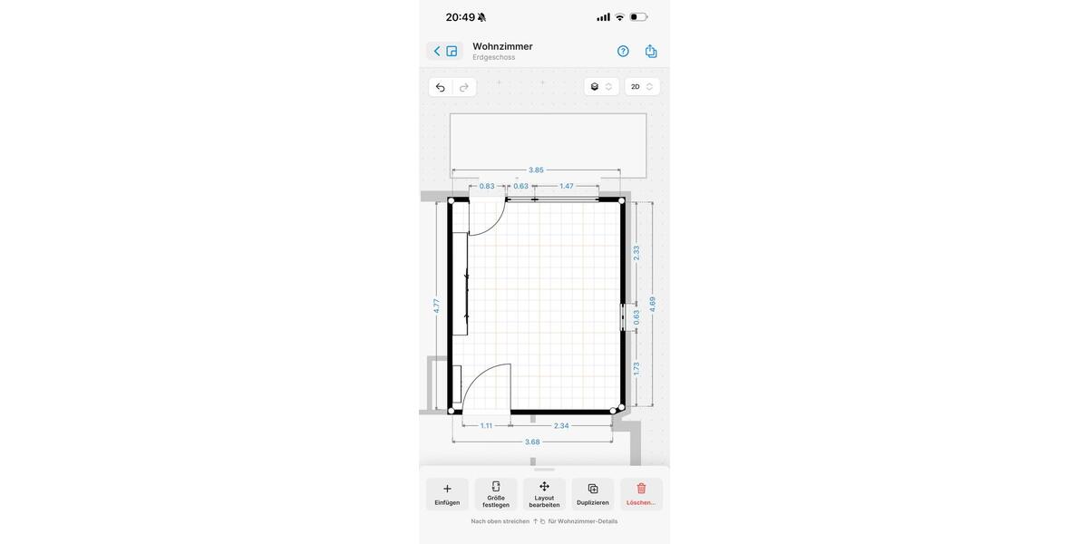 Erdgeschoßwohnung Darmstadt Darmstadt-Nord - 2 Zimmer, 60 m&sup2;, 500&euro; | Angebot:25658969