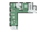 Erdgeschoßwohnung Mühlheim am Main - 3 Zimmer, 84 m&sup2;, 1.395&euro; | Angebot:23357483