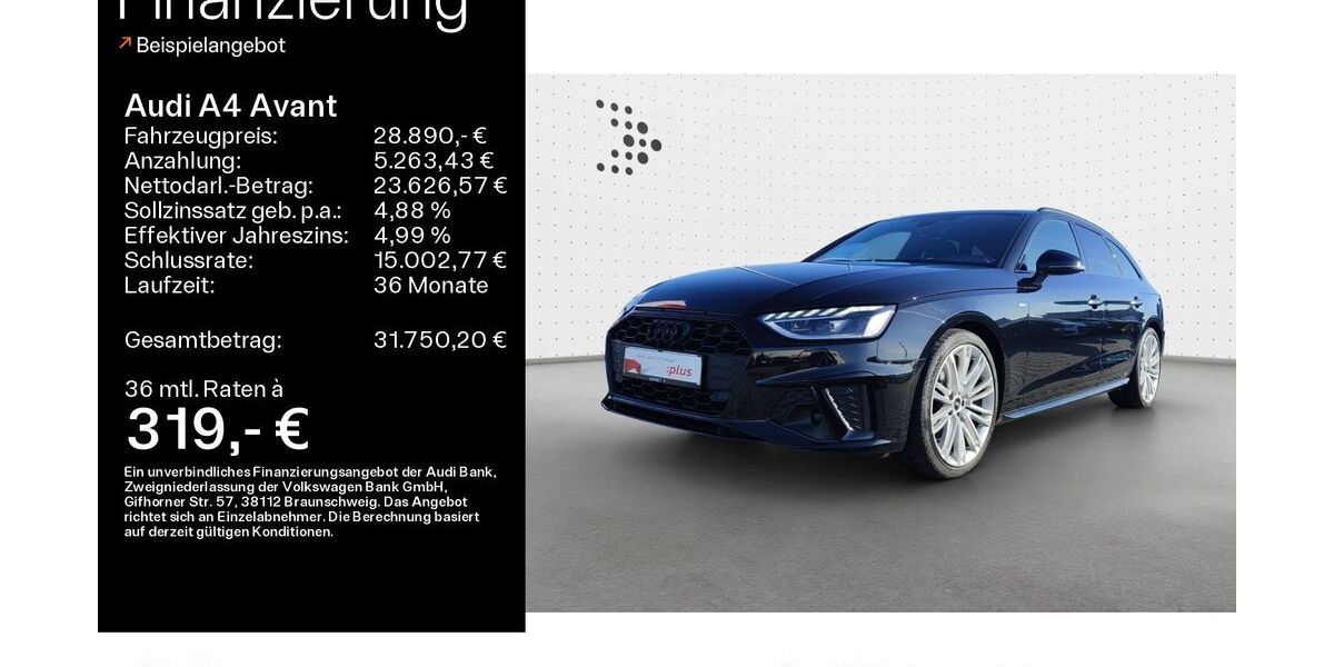 Audi A4 82.919 km 28.480 &euro; Oberursel 61440