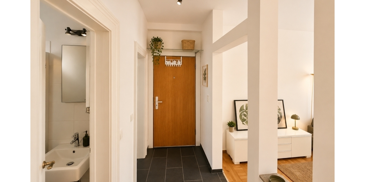 Frankfurt-Nordend: Moderne möblierte 2-Zimmerwohnung in bester Wohnlage! - Etagenwohnung Frankfurt am Main Nordend West | Angebot:26893581