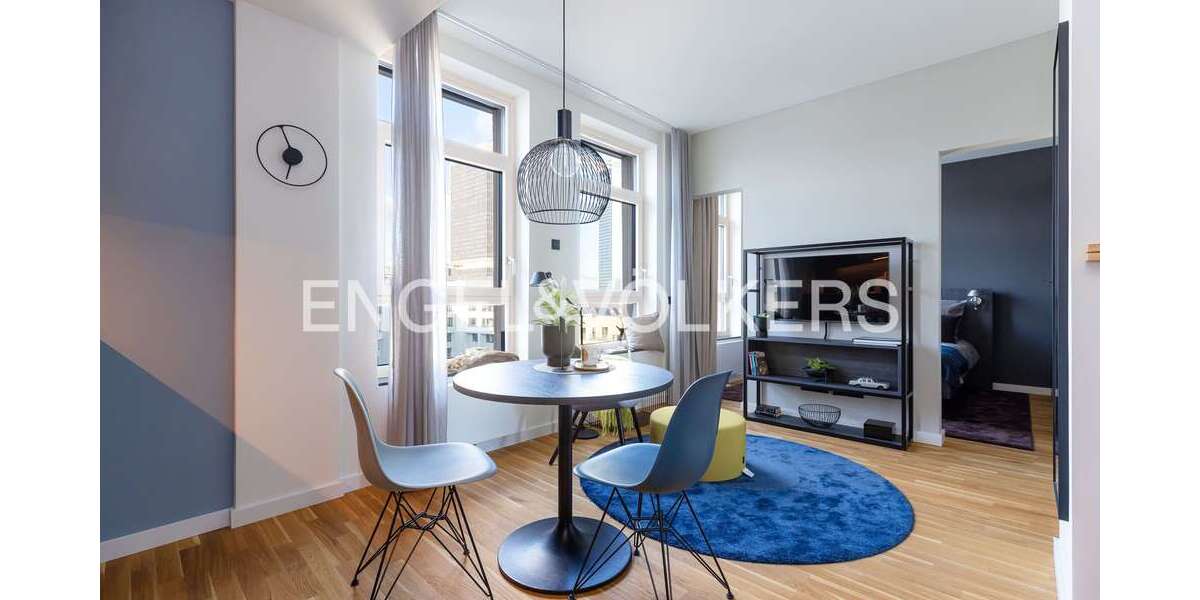 Etagenwohnung Frankfurt am Main Innenstadt 1 - 1 Zimmer, 37 m&sup2;, 940&euro; | Angebot:27166951