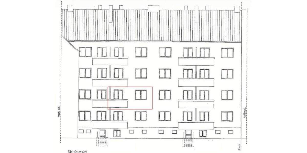 Etagenwohnung Darmstadt Darmstadt-Nord - 2 Zimmer, 45 m&sup2;, 213.000&euro; | Angebot:25674945