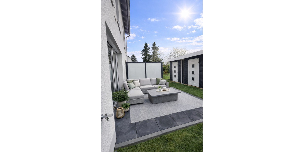 Neubau-Reihenhaus mit EBK in Feldrandlage in Darmstadt-Wixhausen 5 zimmer