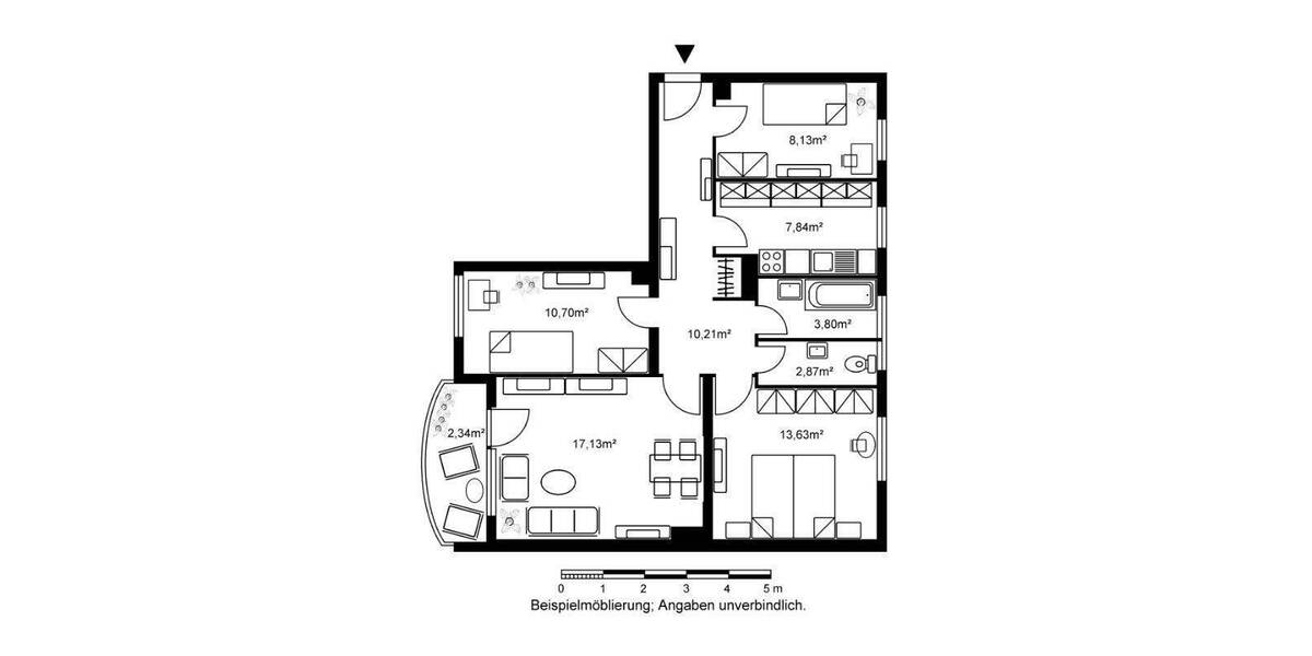 Helle 3,5-Zimmer-Wohnung mit Balkon in Hanau Großauheim 3 zimmer