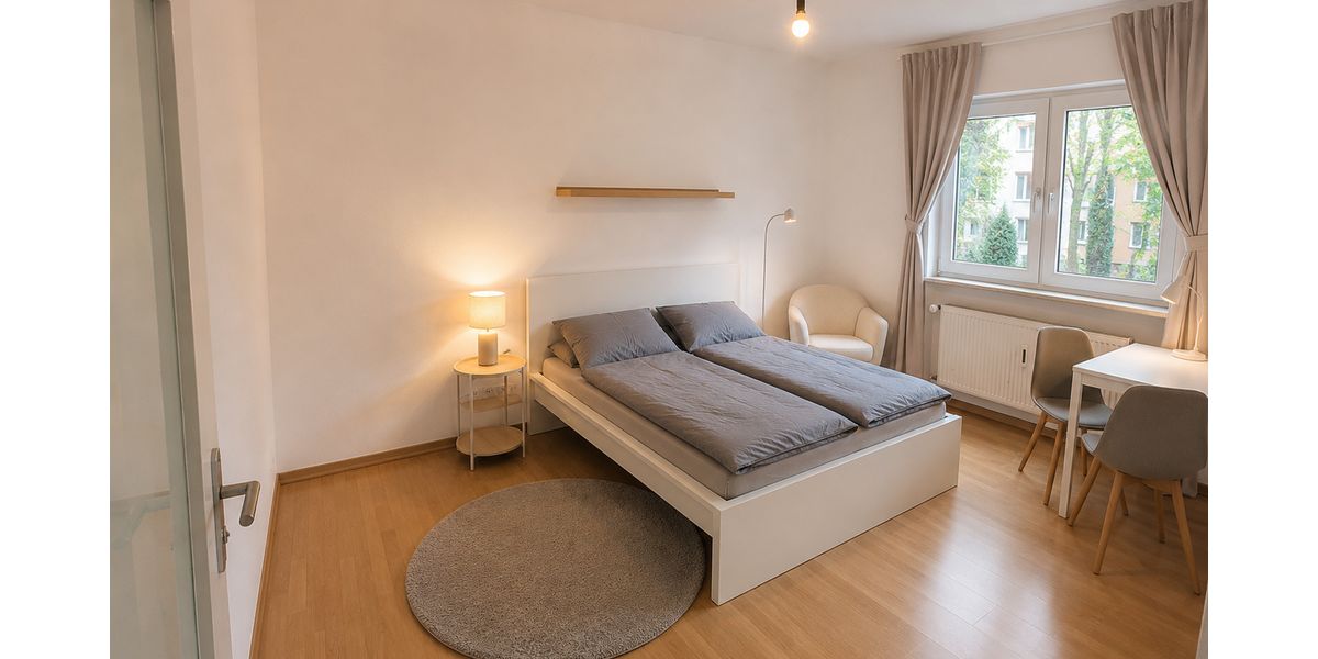 Etagenwohnung Frankfurt am Main Bockenheim - 1 Zimmer, 35 m&sup2;, 1.240&euro; | Angebot:27017467