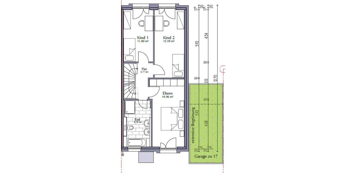 Reihenendhaus Karben Groß-Karben - 5 Zimmer, 155 m&sup2;, 869.000&euro; | Angebot:24822034