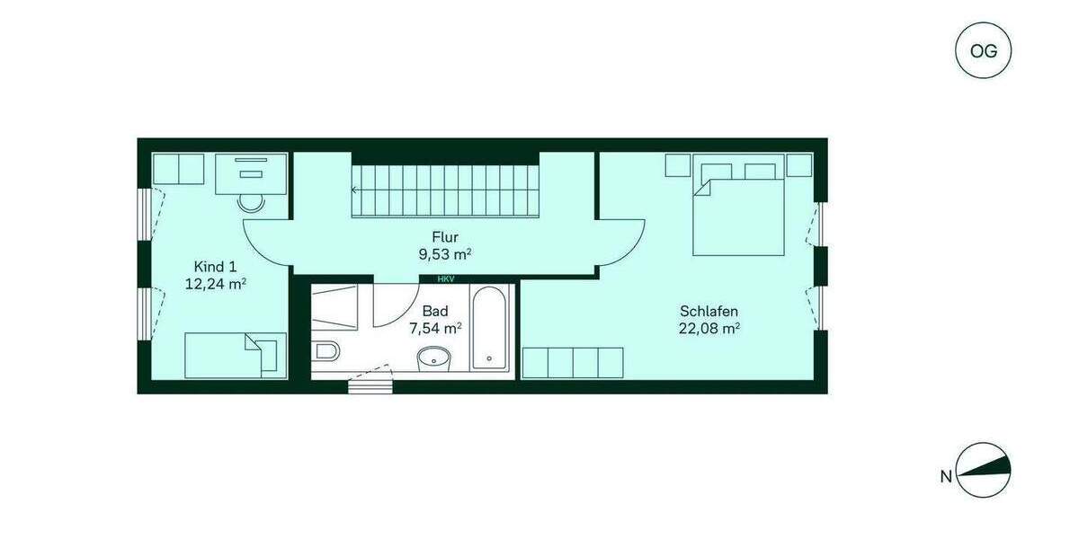 Reihenmittelhaus Langen - 5 Zimmer, 156 m&sup2;, 859.900&euro; | Angebot:24833242