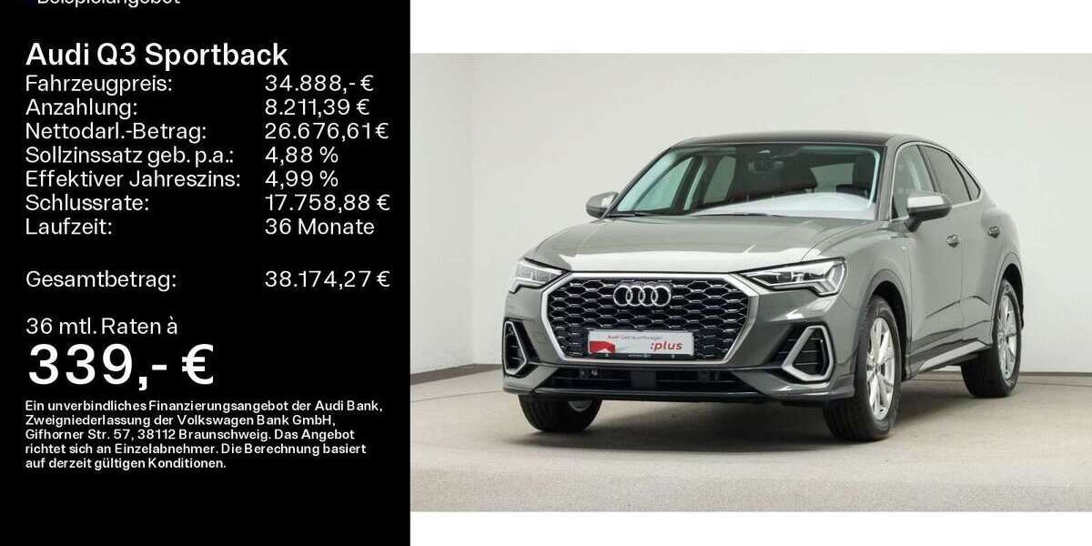 Audi Q3 36.200 km 34.888 &euro; Mühlheim a. Main 63165