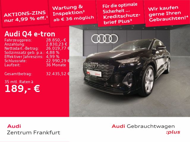 Audi Q4 e-tron 16.036 km 28.850 &euro; Frankfurt am Main 60314